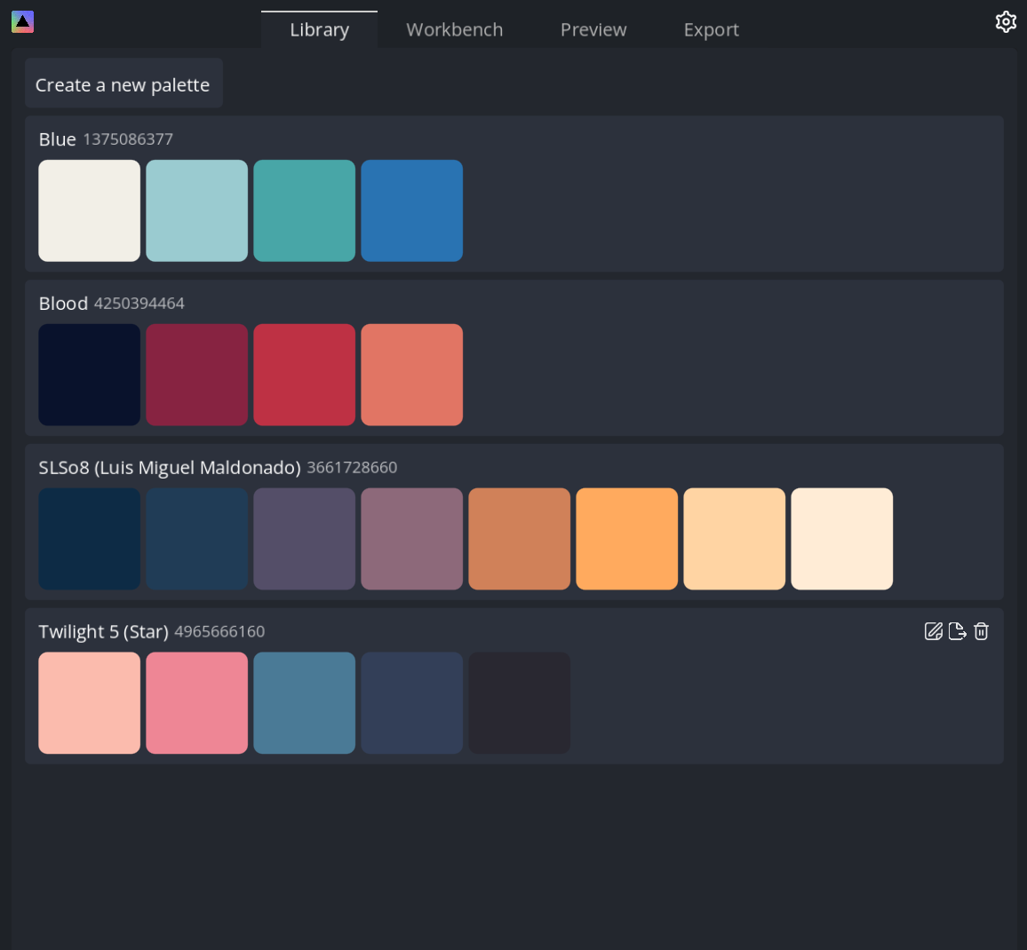 ColorLab Interface Preview
